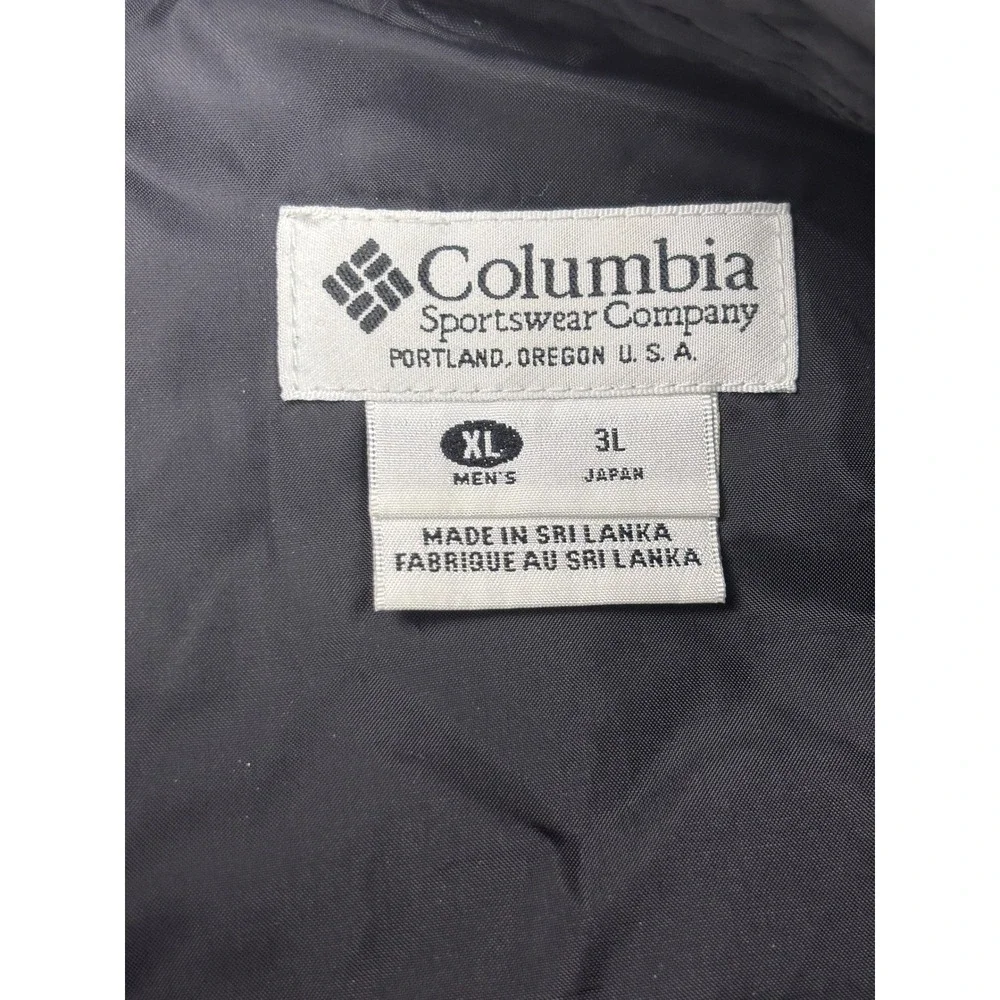 Columbia Mens XL Black Insulated Snow Pants Ski Snowboard Winter Outdoor